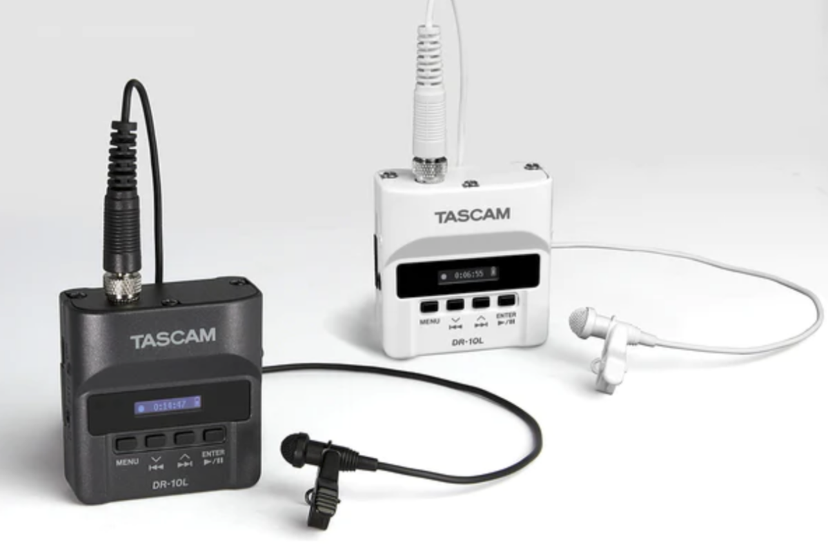 Location Tascam DR-10 L - Micro cravate,  Enregistreur - Lightyshare