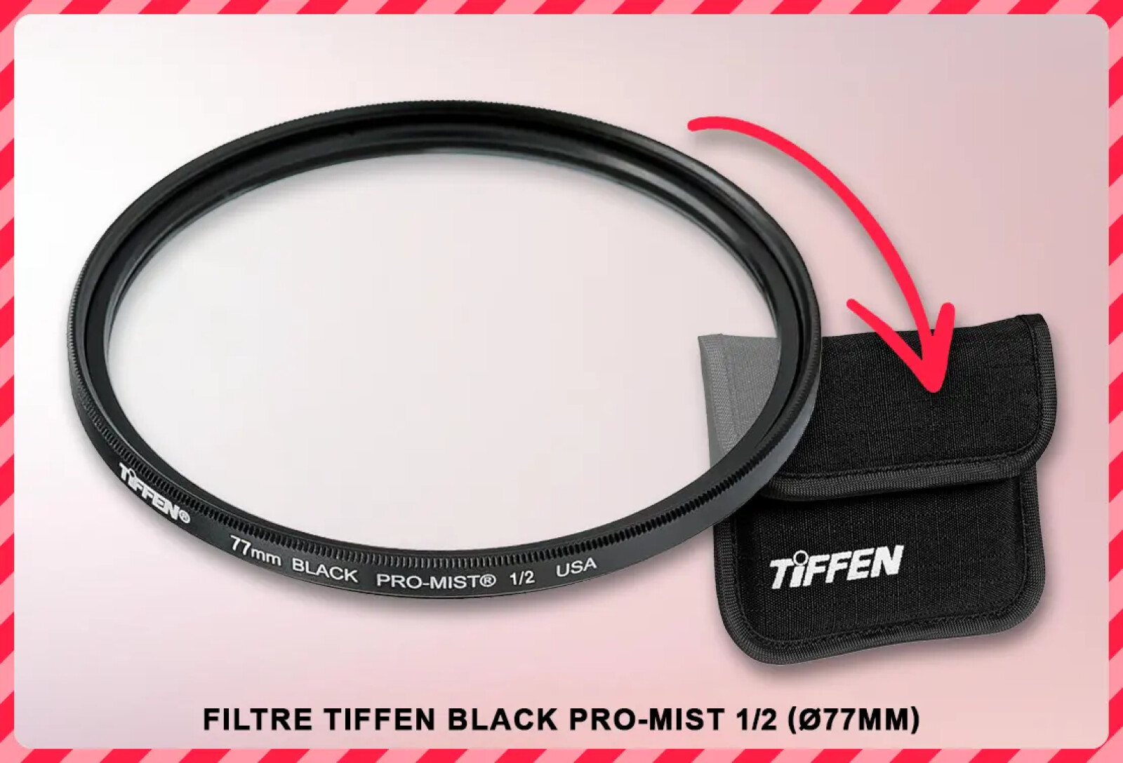 Tiffen Black Pro Mist 1/2 (Ø77mm) - Photo 1 sur 1