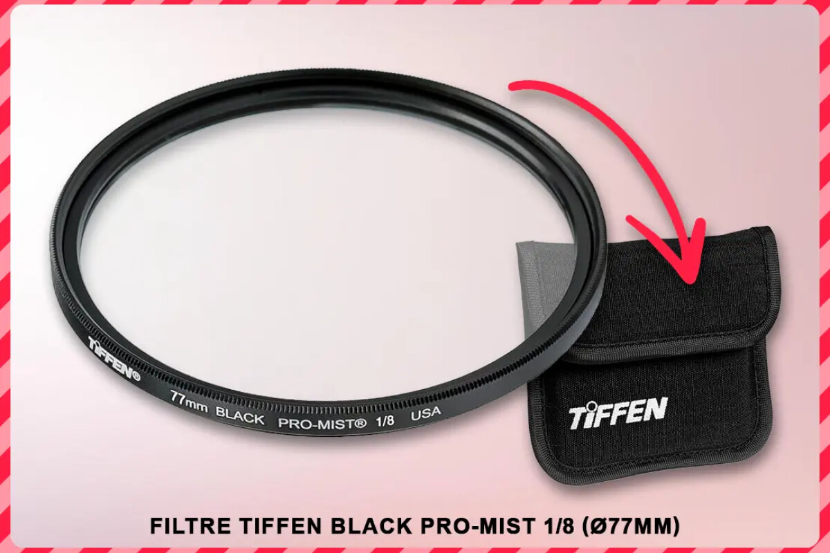 Location Tiffen Black Pro Mist 1/8 (Ø77mm) - Lightyshare