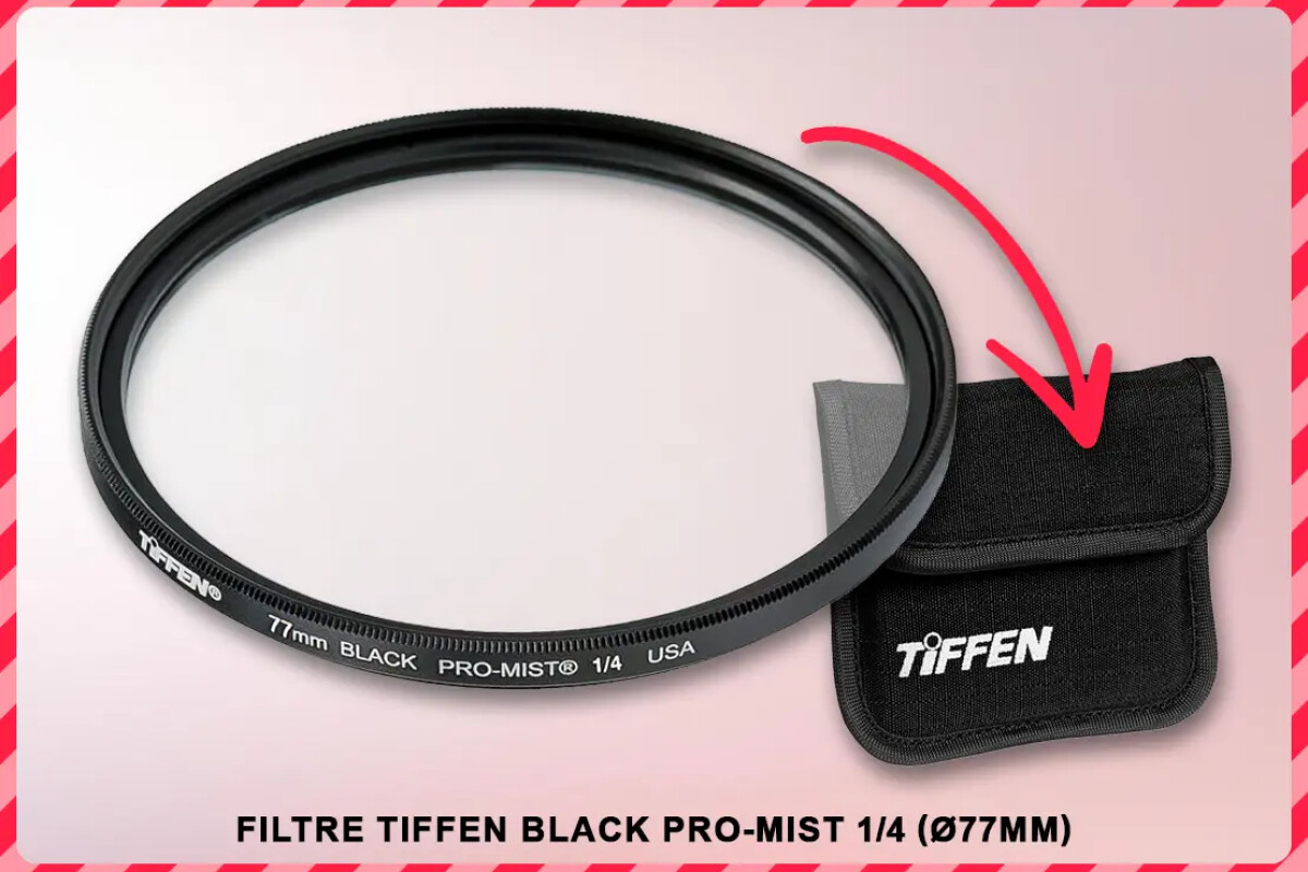 Location Tiffen Black Pro Mist 1/4 (Ø77mm) - Lightyshare