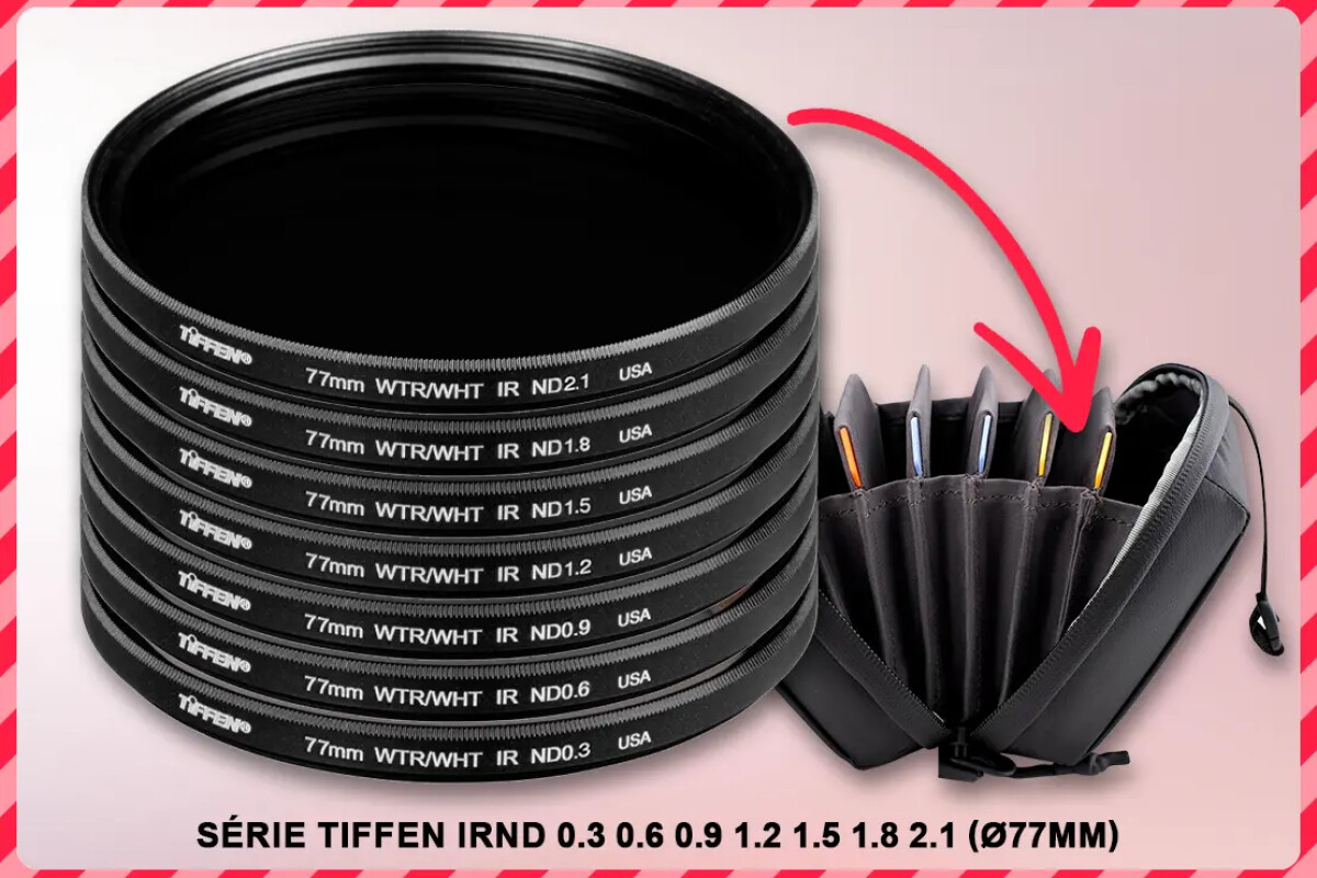 Location Série Tiffen IR ND 0.3  0.6  0.9  1.2  1.5  1.8  2.1 (Ø77mm) - Lightyshare