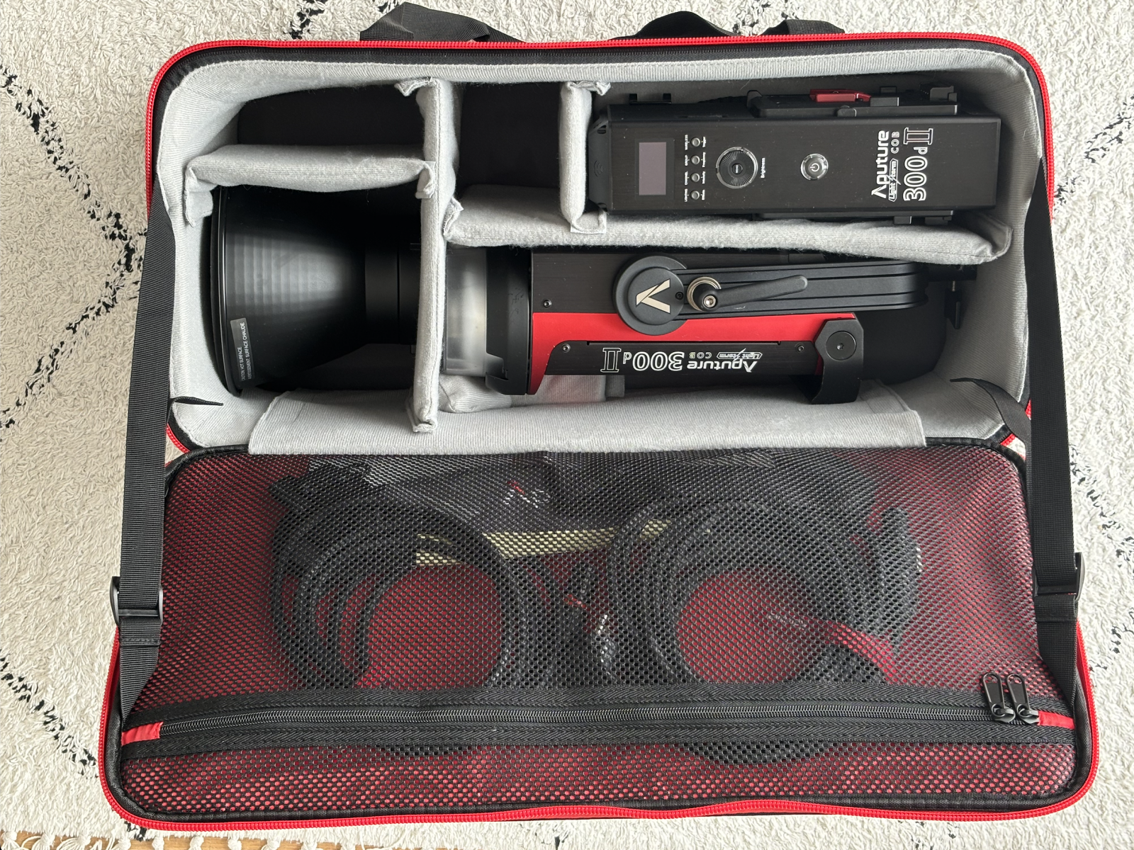 Pack Aputure 300d + 120d / Grand light dome / Fresnel - Photo 1 sur 1
