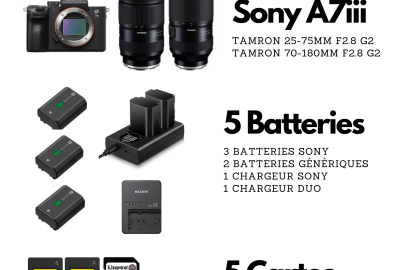 Location Pack 2 cams Interview / RS (Sony Alpha 7V + Sony FX30)