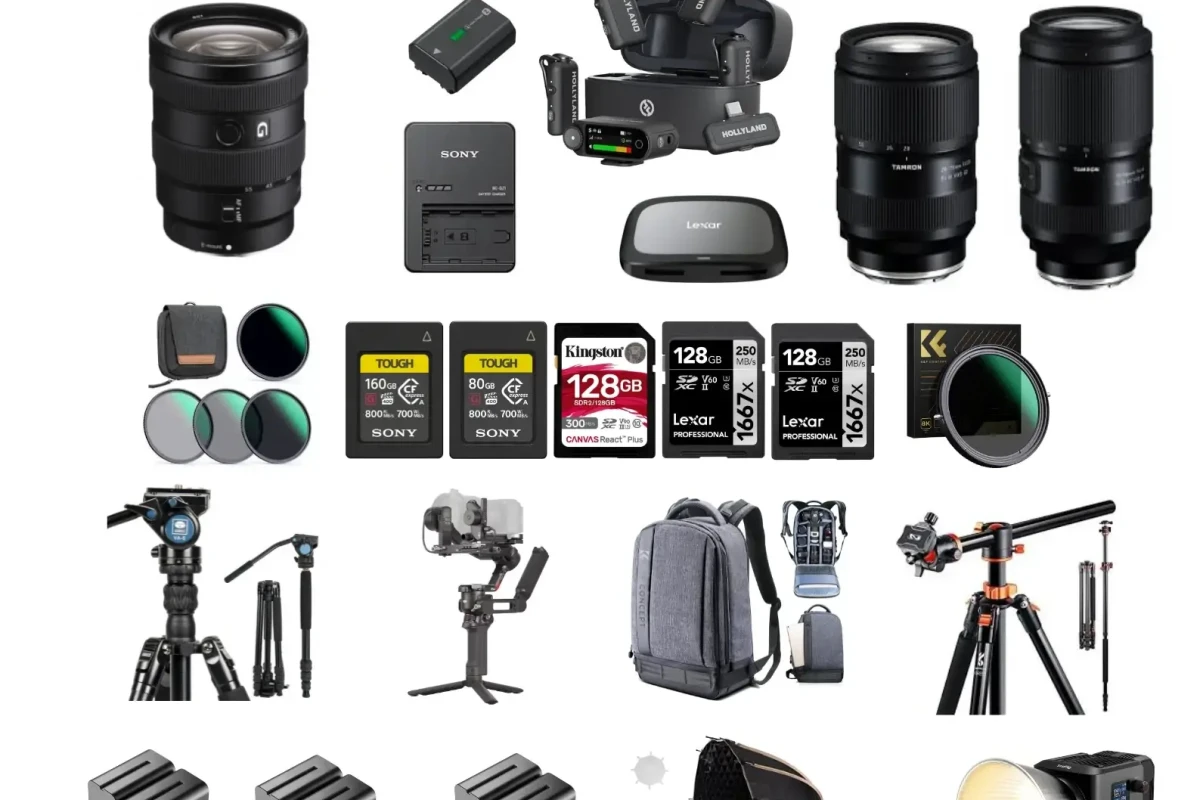 Location Pack 2 cams (Sony Alpha 7V + Sony FX30) - Lightyshare