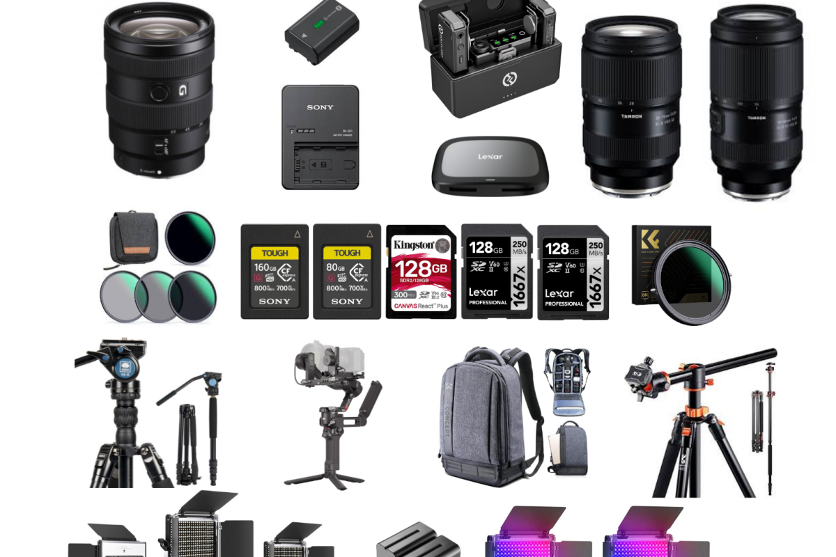 Location Pack 2 cams Interview / RS (Sony Alpha 7V + Sony FX30) - Lightyshare