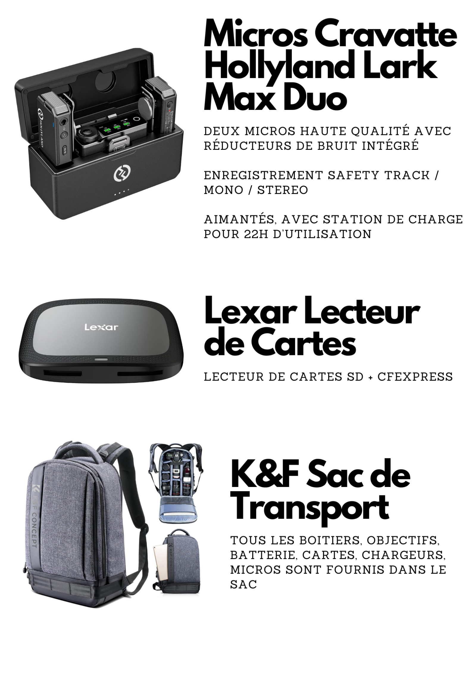Pack 2 cams Interview / RS (Sony Alpha 7V + Sony FX30) - Photo 4 sur 6