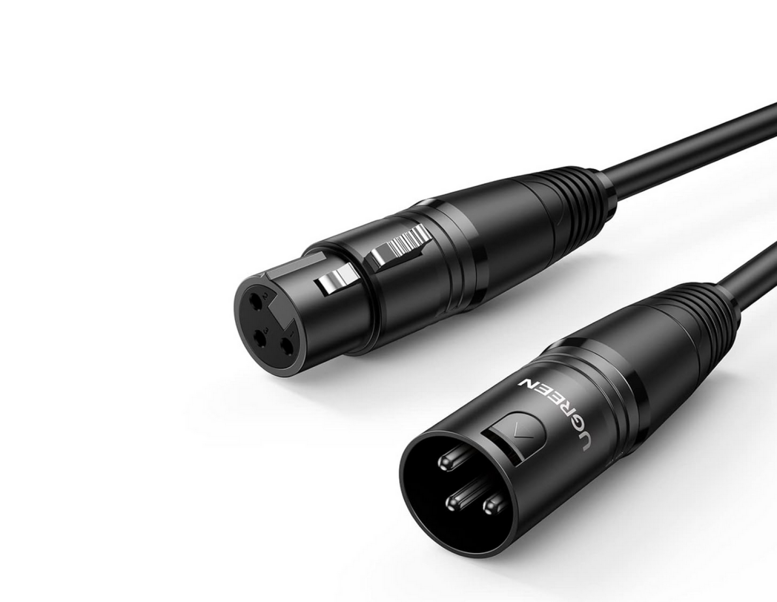 Câble XLR Microphone Mâle vers Femelle - 10M - Photo 1 sur 1