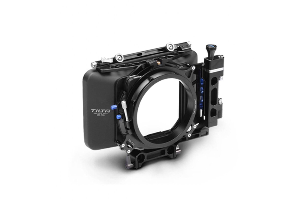 Location TILTA MB-T03 - Mattebox 4x4 - diamètre 114mm - 2 tiroirs - sur tiges avec ouverture facile - Lightyshare