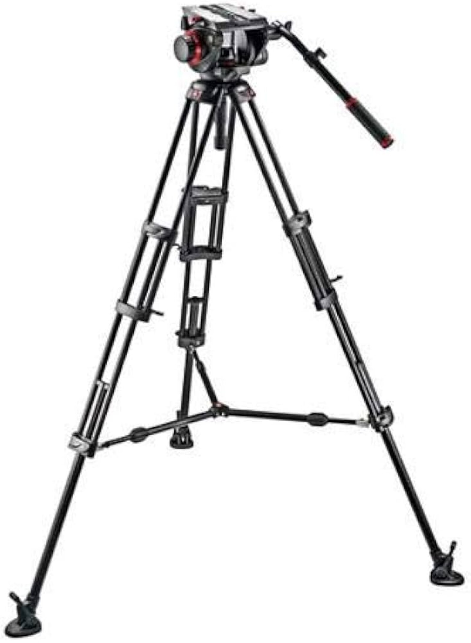 manfrotto Trepied Manfrotto 504X & Alu Twin MS - Photo 2 sur 2