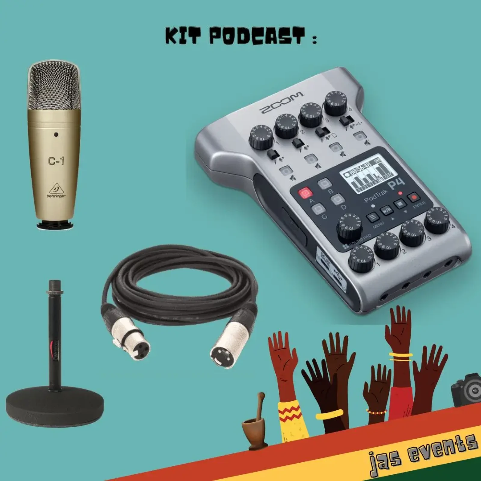 Zoom PodTrak P4 - Photo 1 sur 4