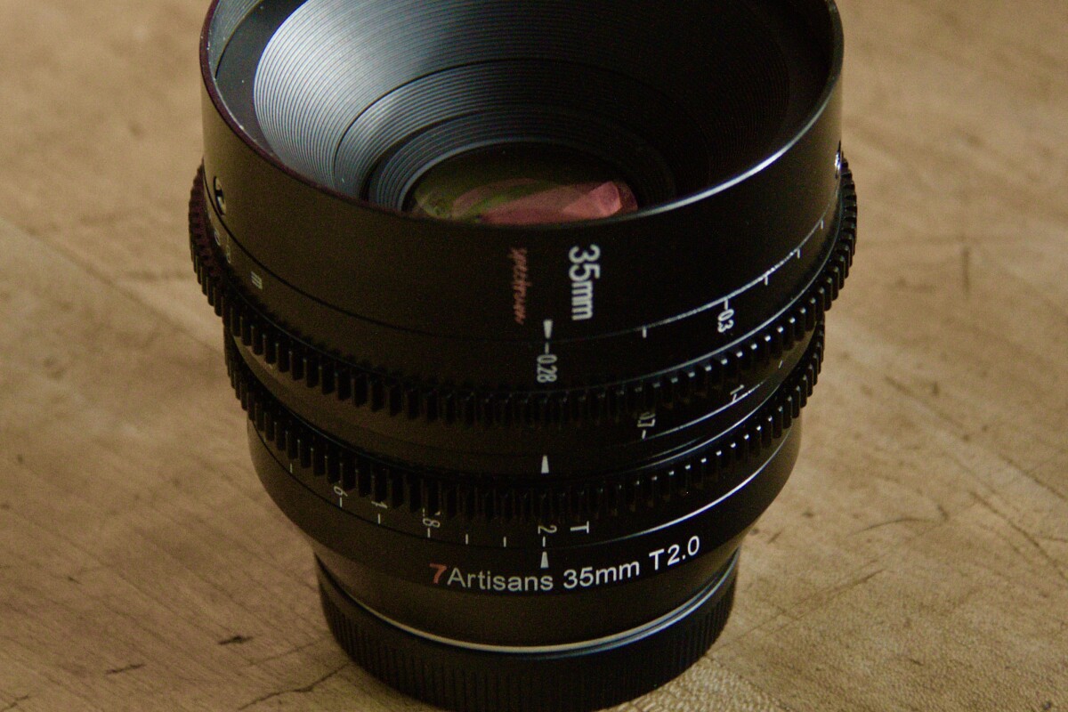 Location Prime Cine Lens - 7artisans 35mm T2.0 Full Frame E - Lightyshare