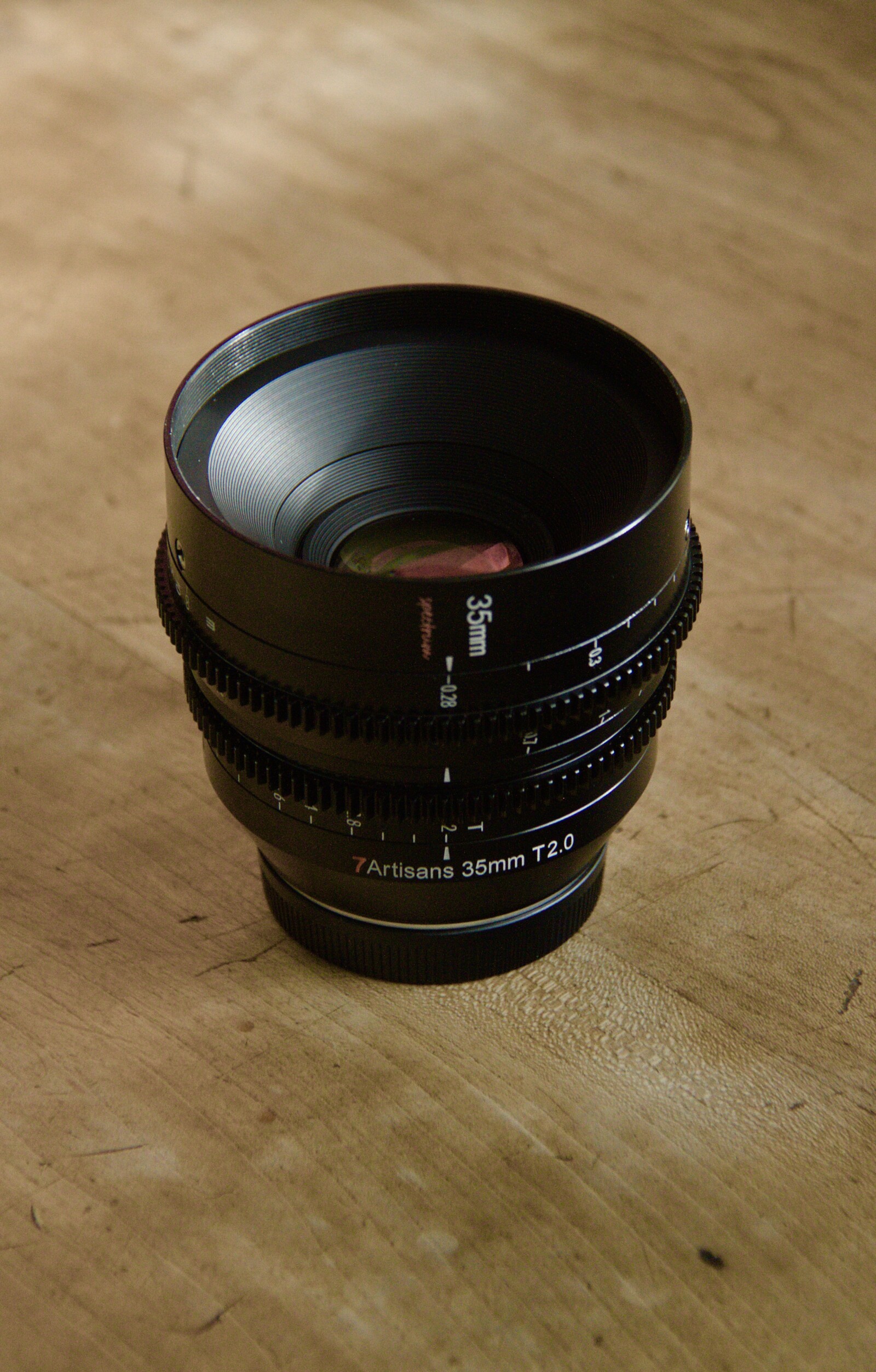 Prime Cine Lens - 7artisans 35mm T2.0 Full Frame E - Photo 1 sur 2