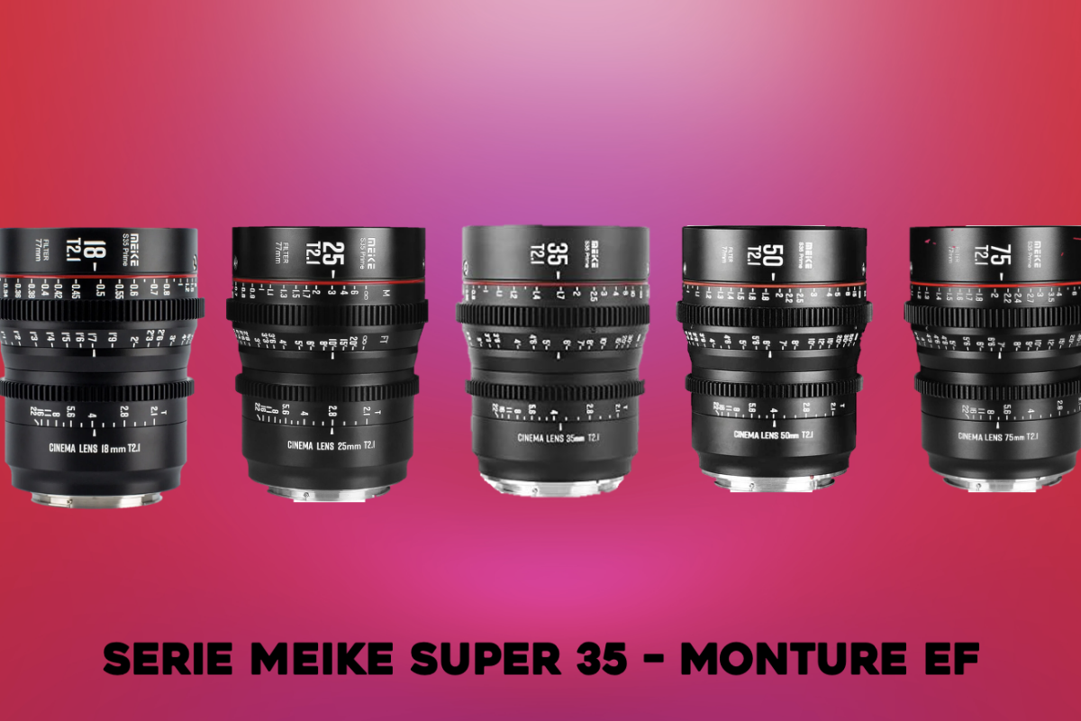 Location Meike Série Super 35 (18,25,35,50 et 75mm) Monture EF - Lightyshare