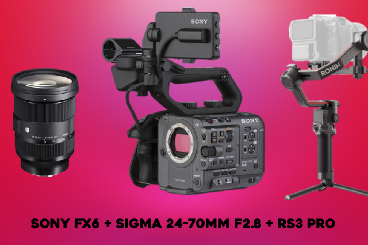 Location Pack FX6 + 24-70mm f2.8 + RS3 PRO - Lightyshare