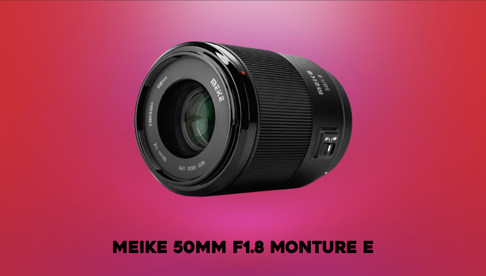 Meike 50mm F1.8 monture E - Photo 1 sur 1