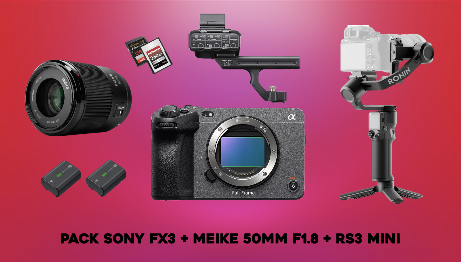 PACK LEGER FX3 - Photo 1 sur 1