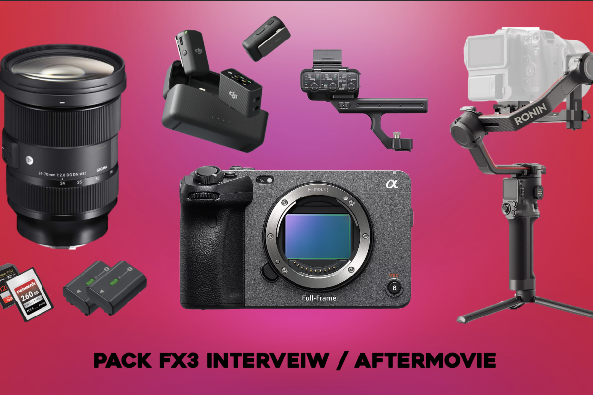 Location PACK INTERVIEW FX3 - Lightyshare