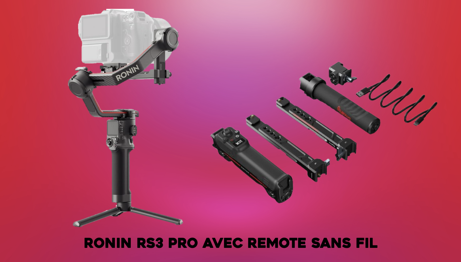 RONIN RS3 PRO + REMOTE SANS FIL - Photo 1 sur 1
