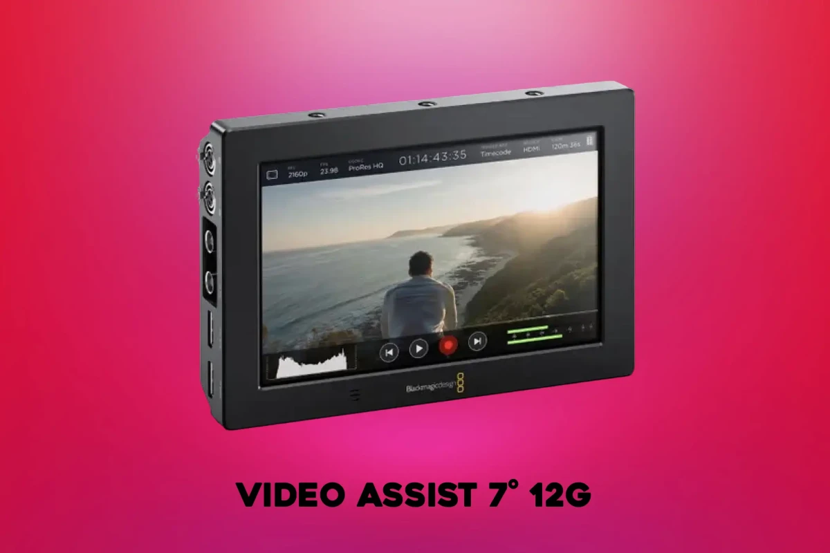 Location Blackmagic Design VIDEO ASSIT 4 K 7“ - Lightyshare
