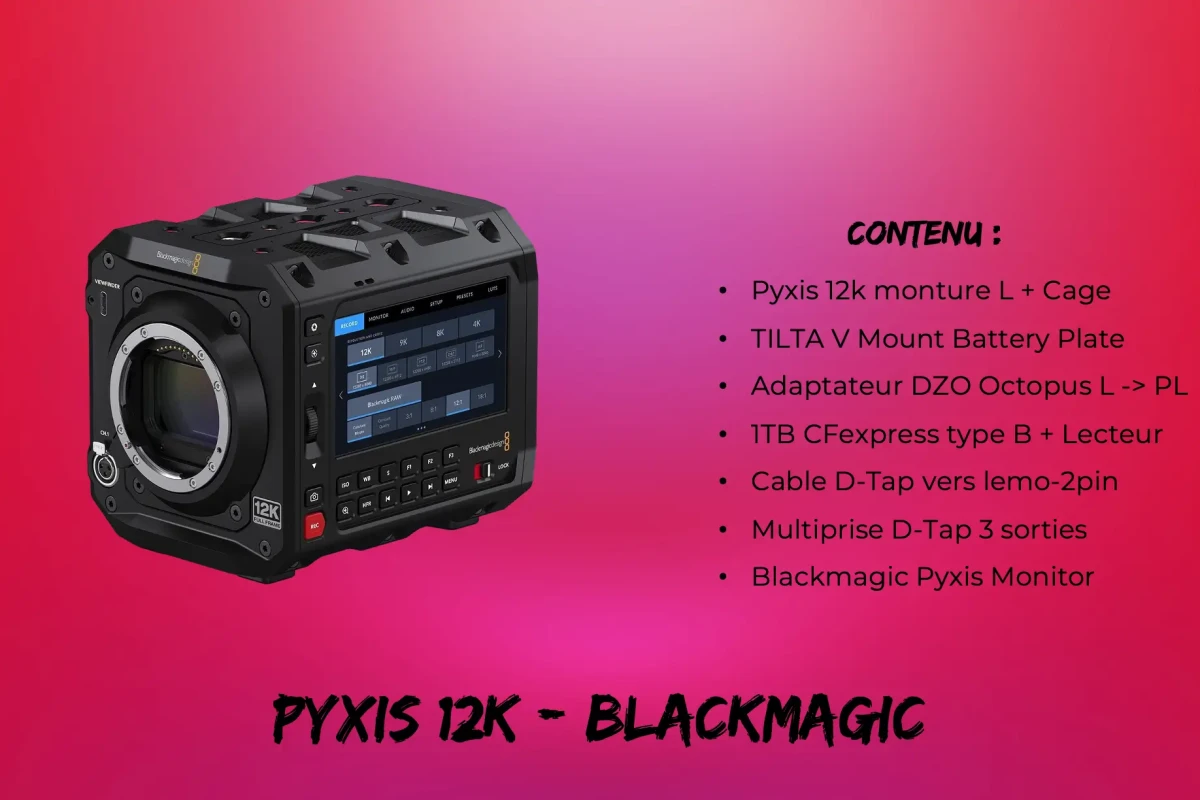 Location BLACK MAGIC PYXIS 12K - Lightyshare