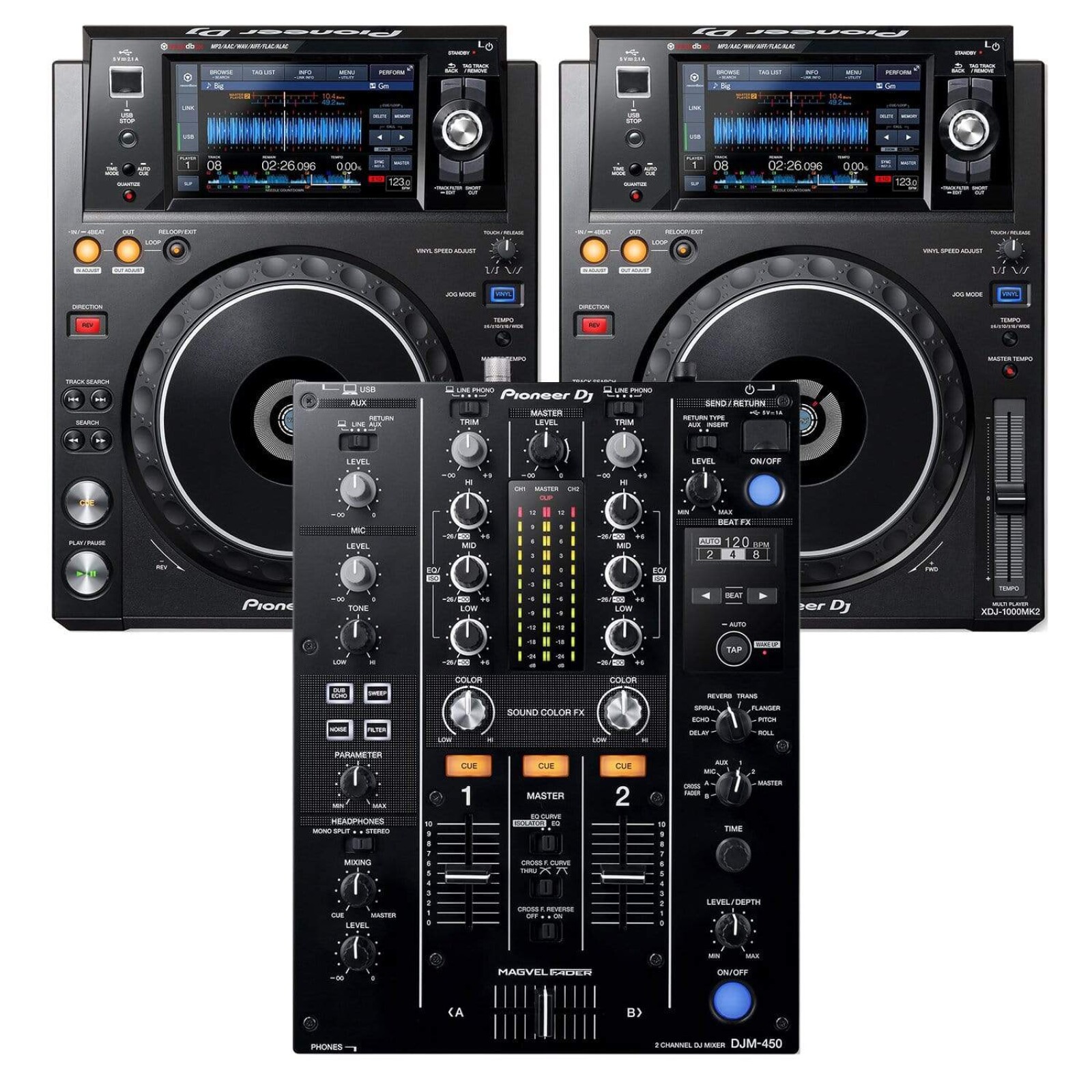 Pioneer DJ XDJ 1000 mK2 - Photo 1 sur 1