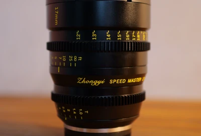 Location Zhongyi Mitakon Speedmaster 17mm F0.95 Micro 4/3