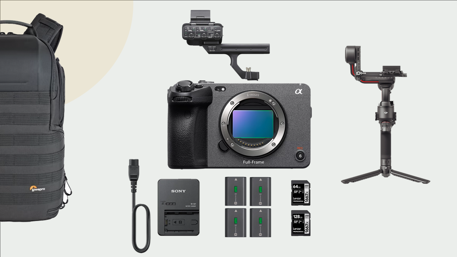 Sony FX3 / Pack Stabilisateur - Photo 1 sur 1
