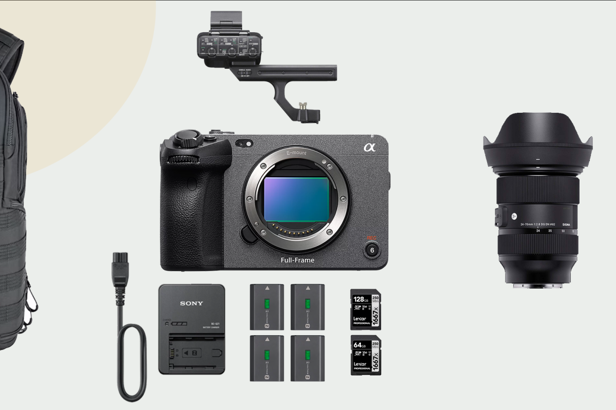 Location Sony FX3 / Pack objectif - Lightyshare