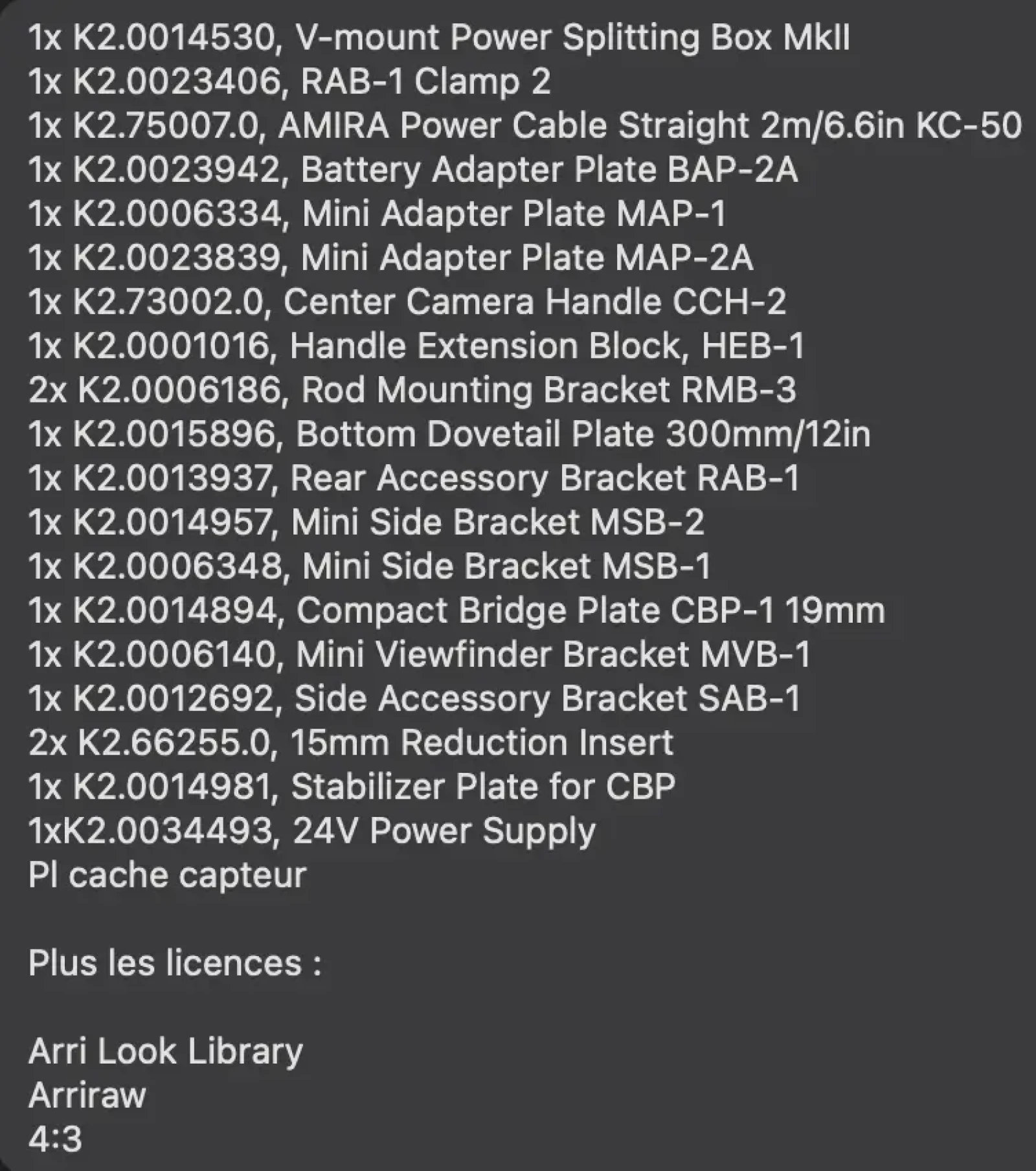 ARRI ALEXA Mini - Photo 2 sur 2