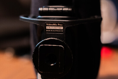 Location Rode VideoMic Pro+