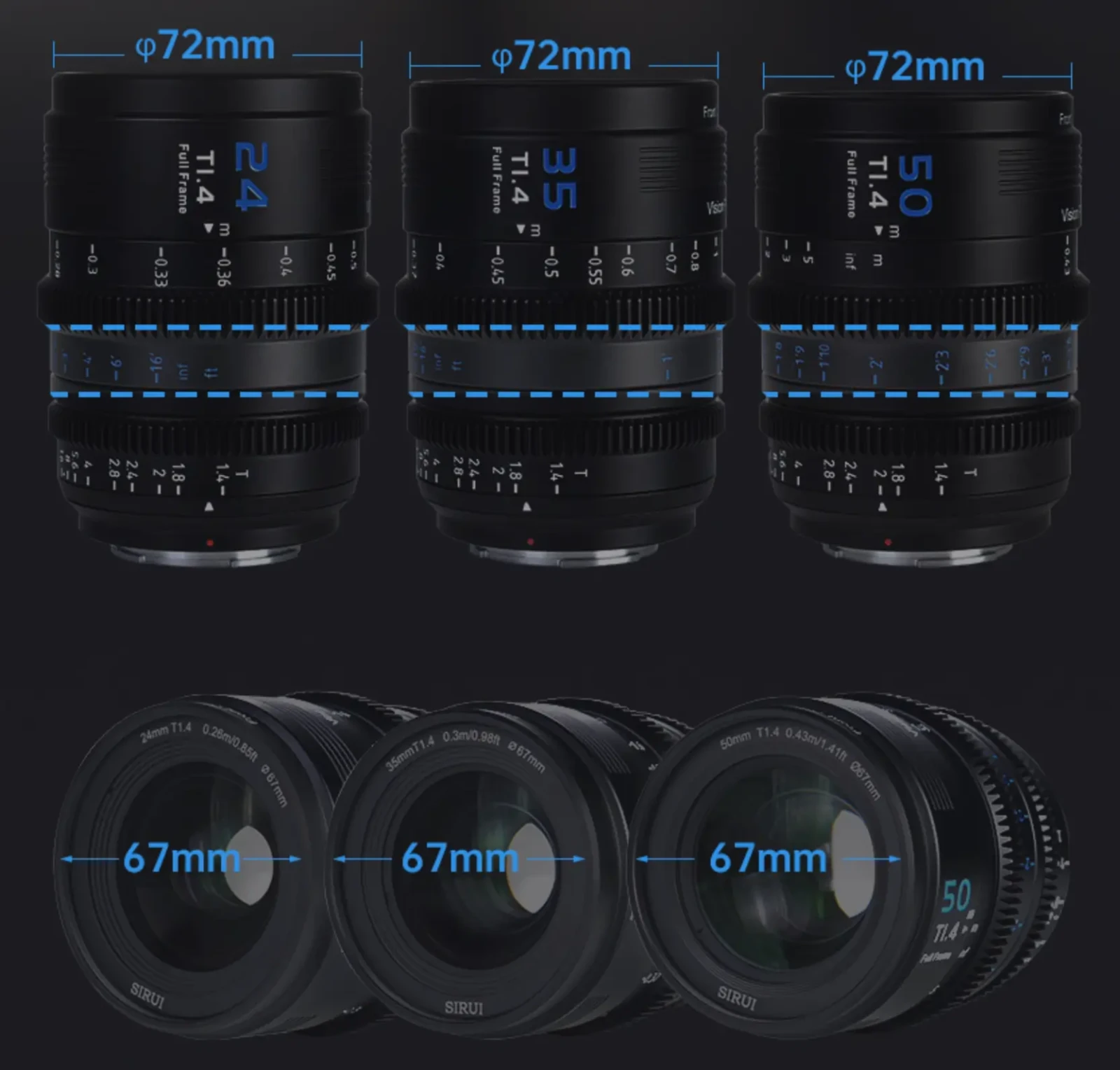 Sirui VP-1 50mm T1.4 - Photo 2 sur 2