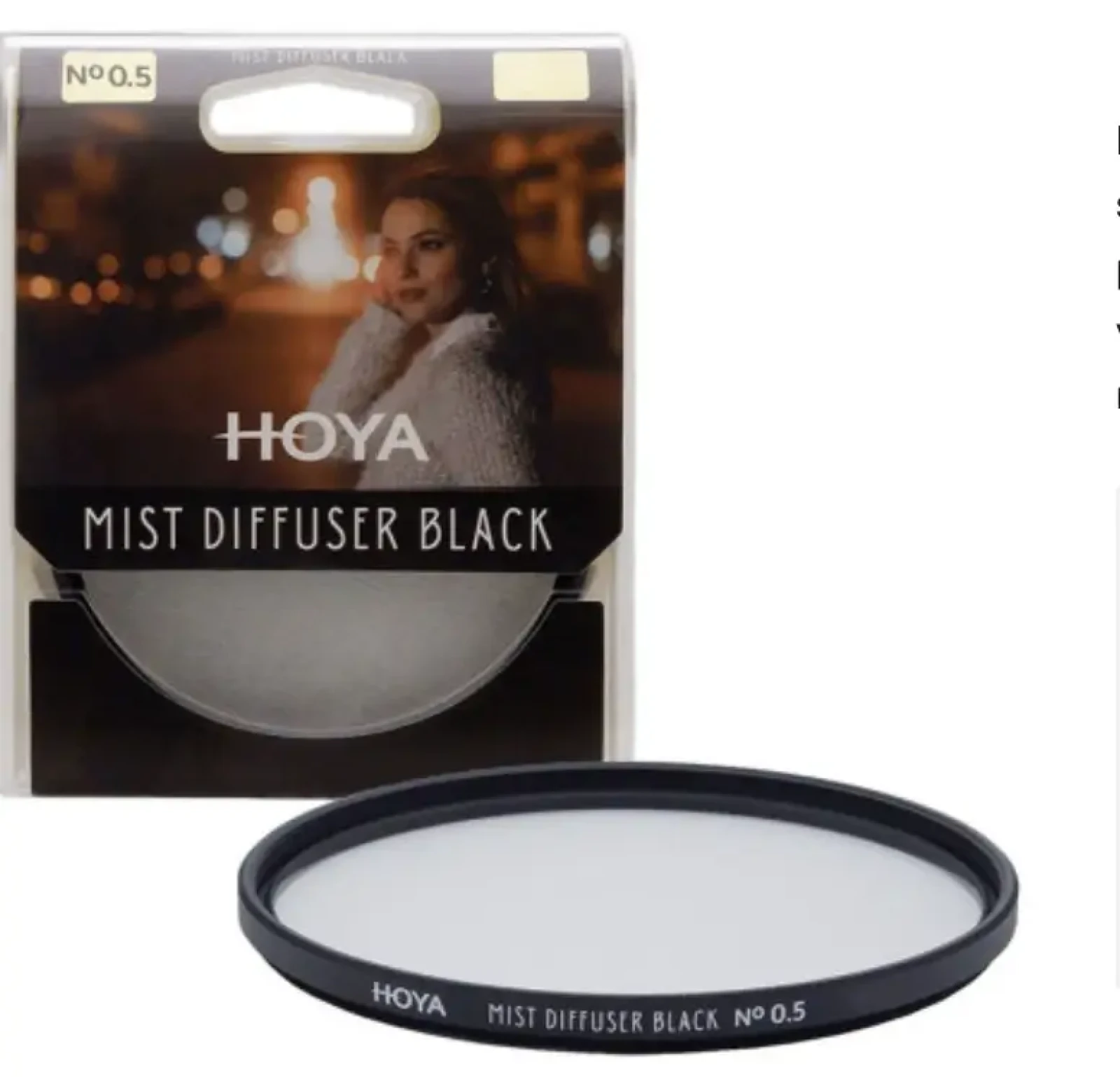 Hoya Mist diffuser Black 0,5 - Photo 1 sur 1