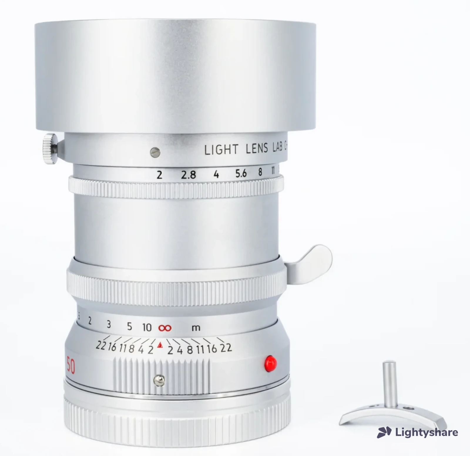 Light Lens Lab 50mm f/2 "SP II" (Black Paint) - Photo 1 sur 1