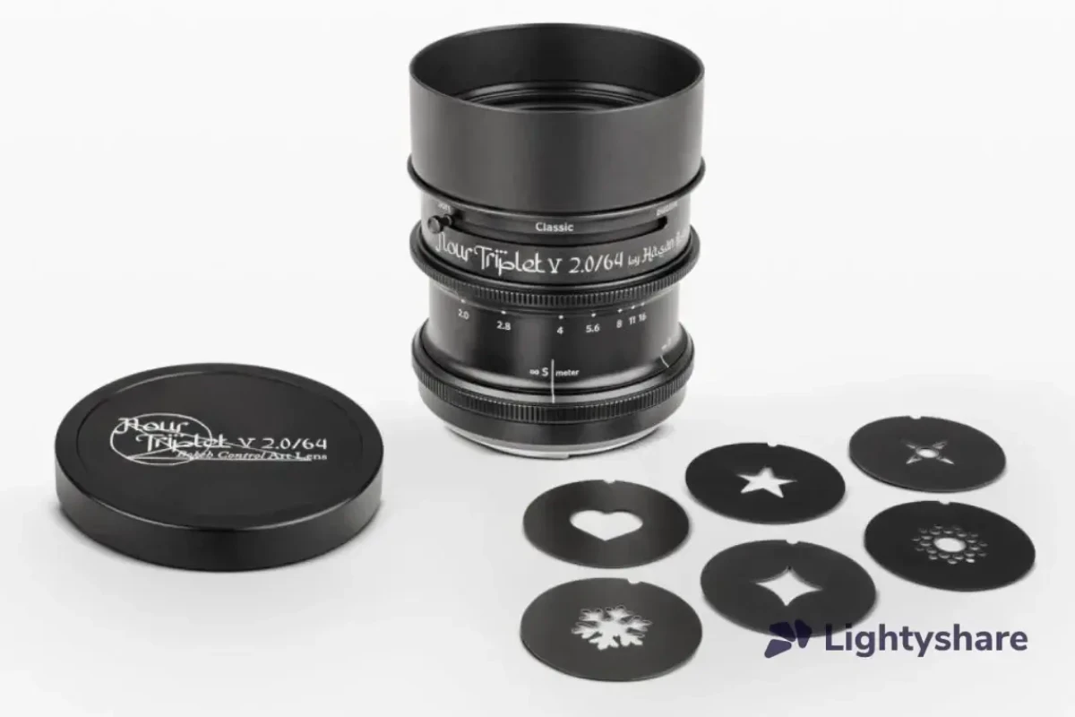 Location Lomography Nour Triplet V 2.0/64 Bokeh Control Art Lens - Lightyshare