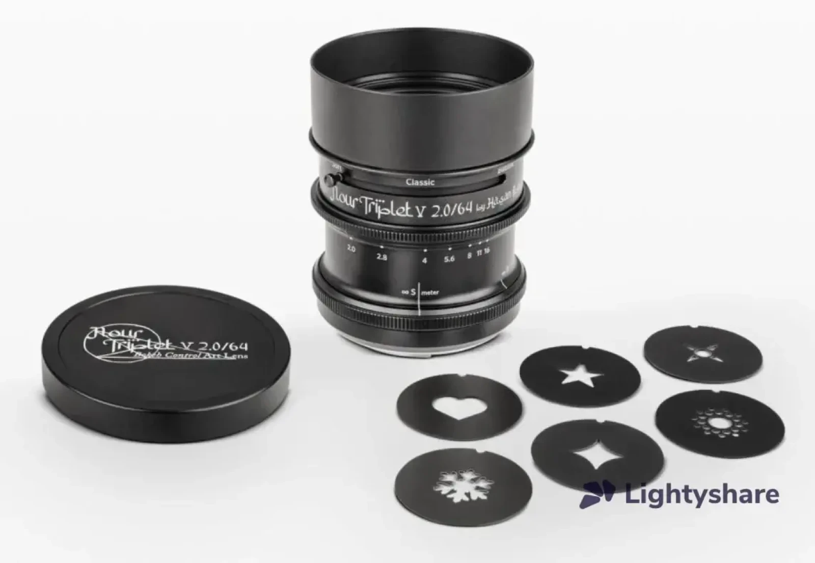 Lomography Nour Triplet V 2.0/64 Bokeh Control Art Lens - Photo 1 sur 4