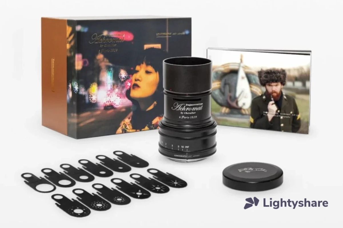 Location Lomography Daguerreotype Achromat 2.9/64 Art Lens (Canon EF mount) - Lightyshare
