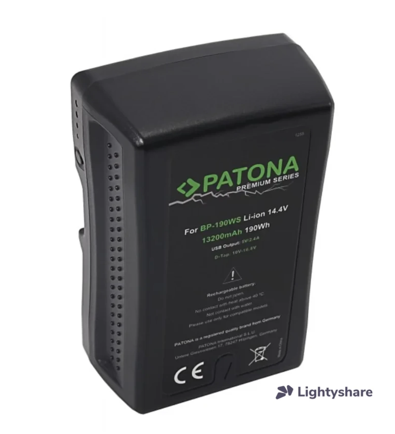 Patona Premium Series BP-190WS - Photo 1 sur 1