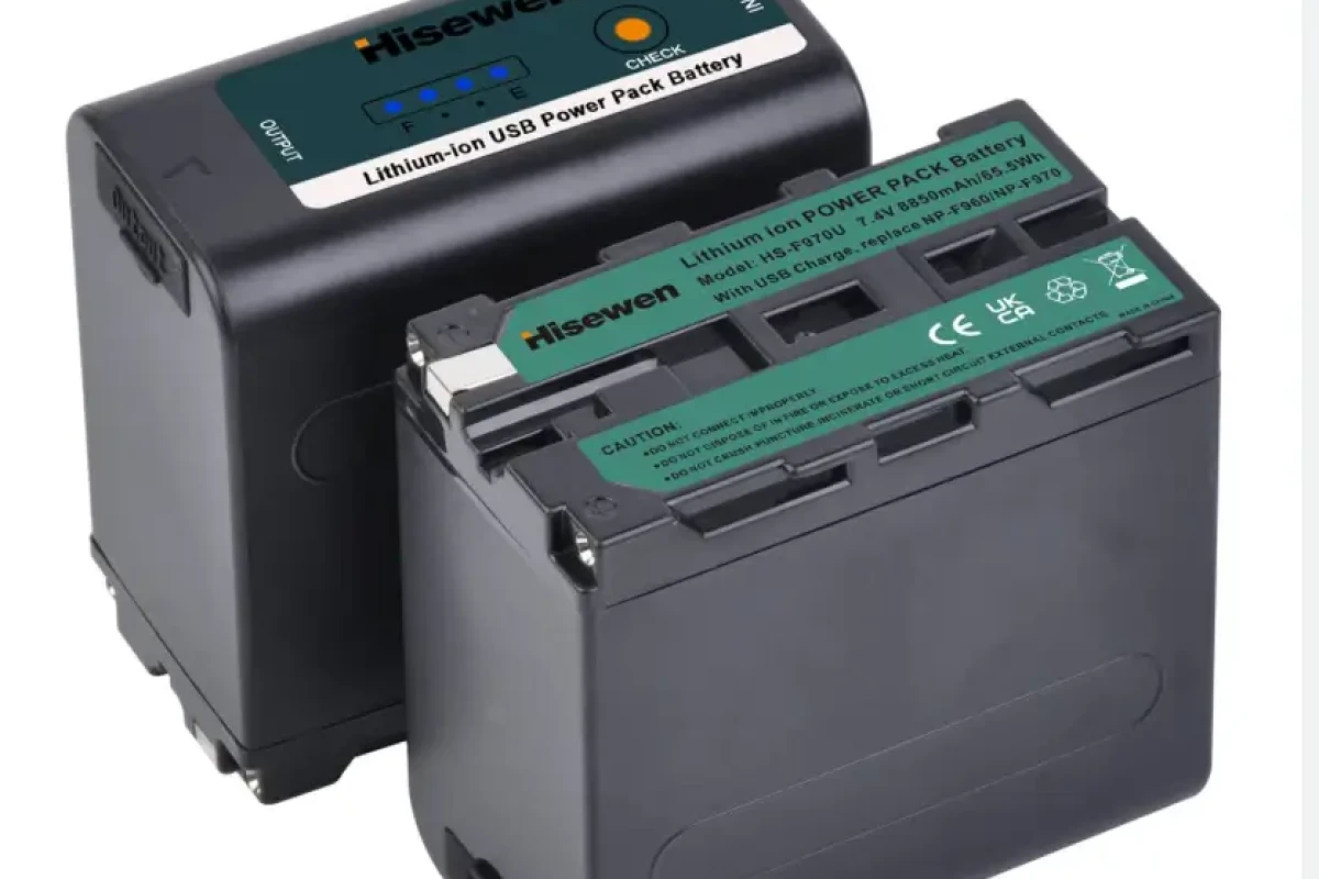 Location blumax NP-F970 Batterie 7850 mAh - Lightyshare