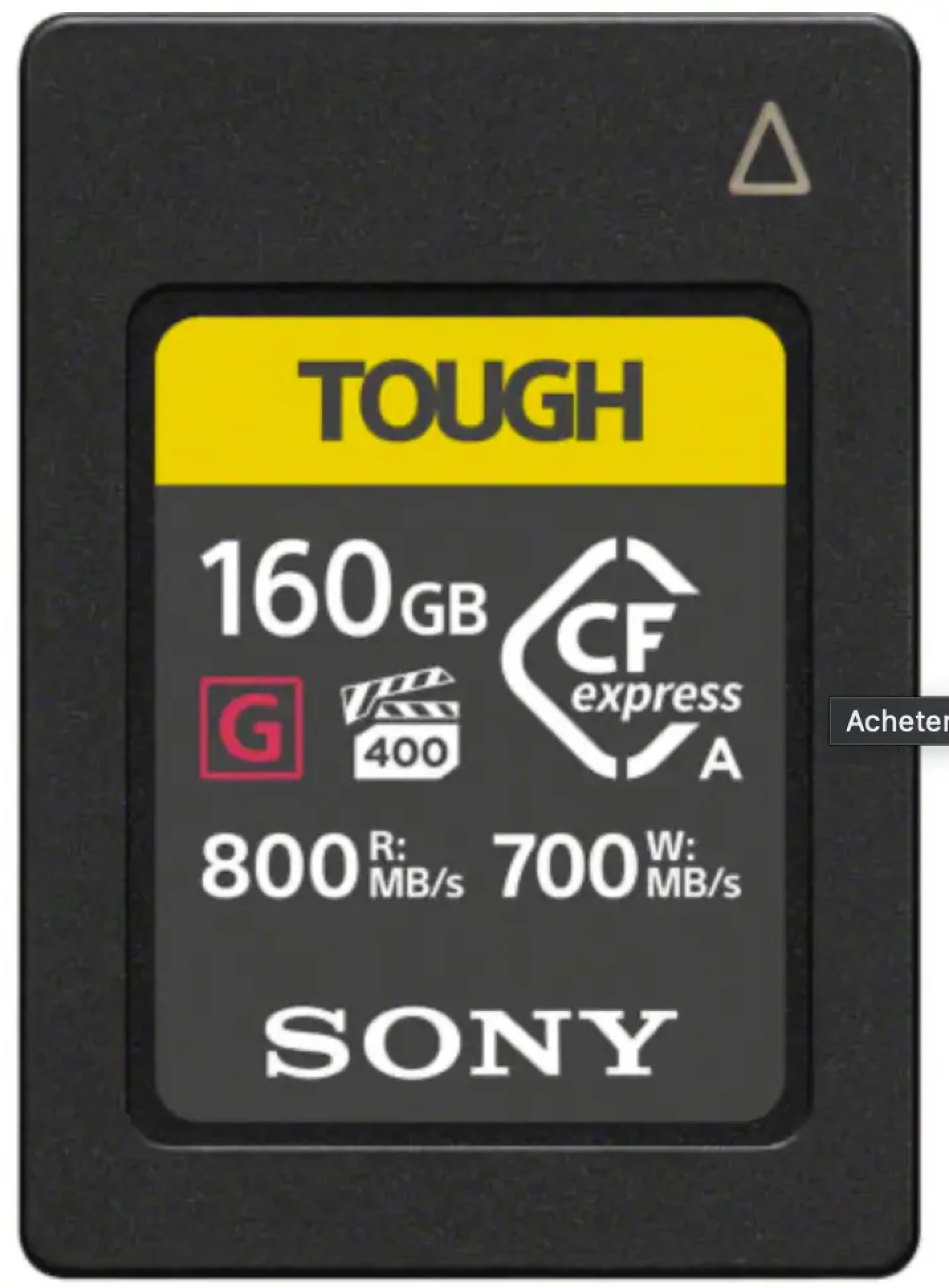 Sony TOUGH CFexpress Type A 80GB - Photo 1 sur 1