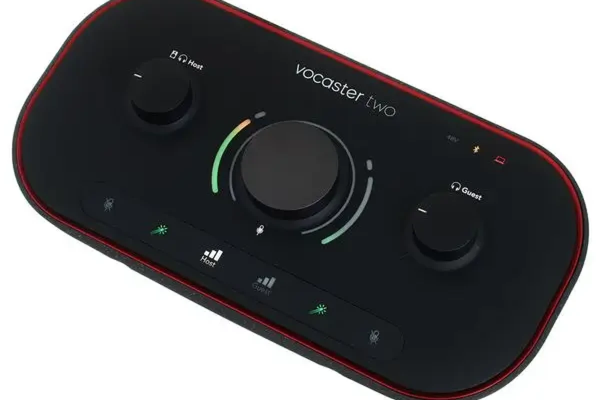 Location Focusrite Vocaster Two - Lightyshare