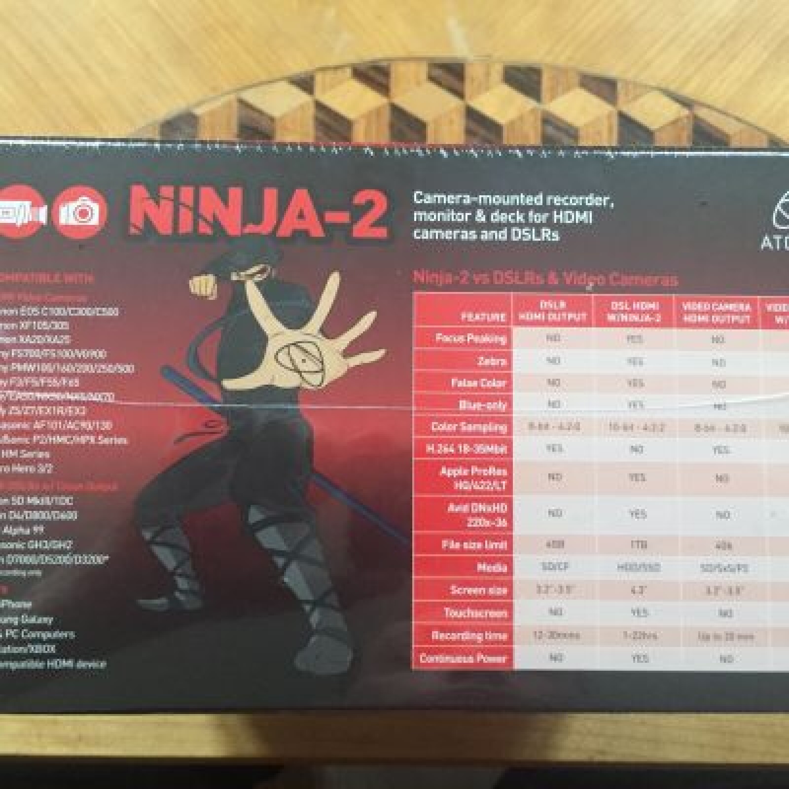 Moniteur/enregistreur Atomos Ninja 2 - Photo 3 sur 5