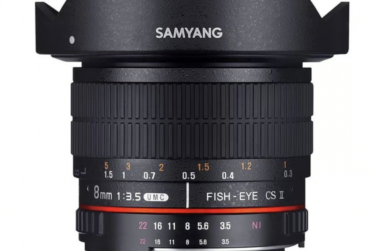 Location Samyang 8mm f/3.5 CS II Fisheye monture Canon - Lightyshare