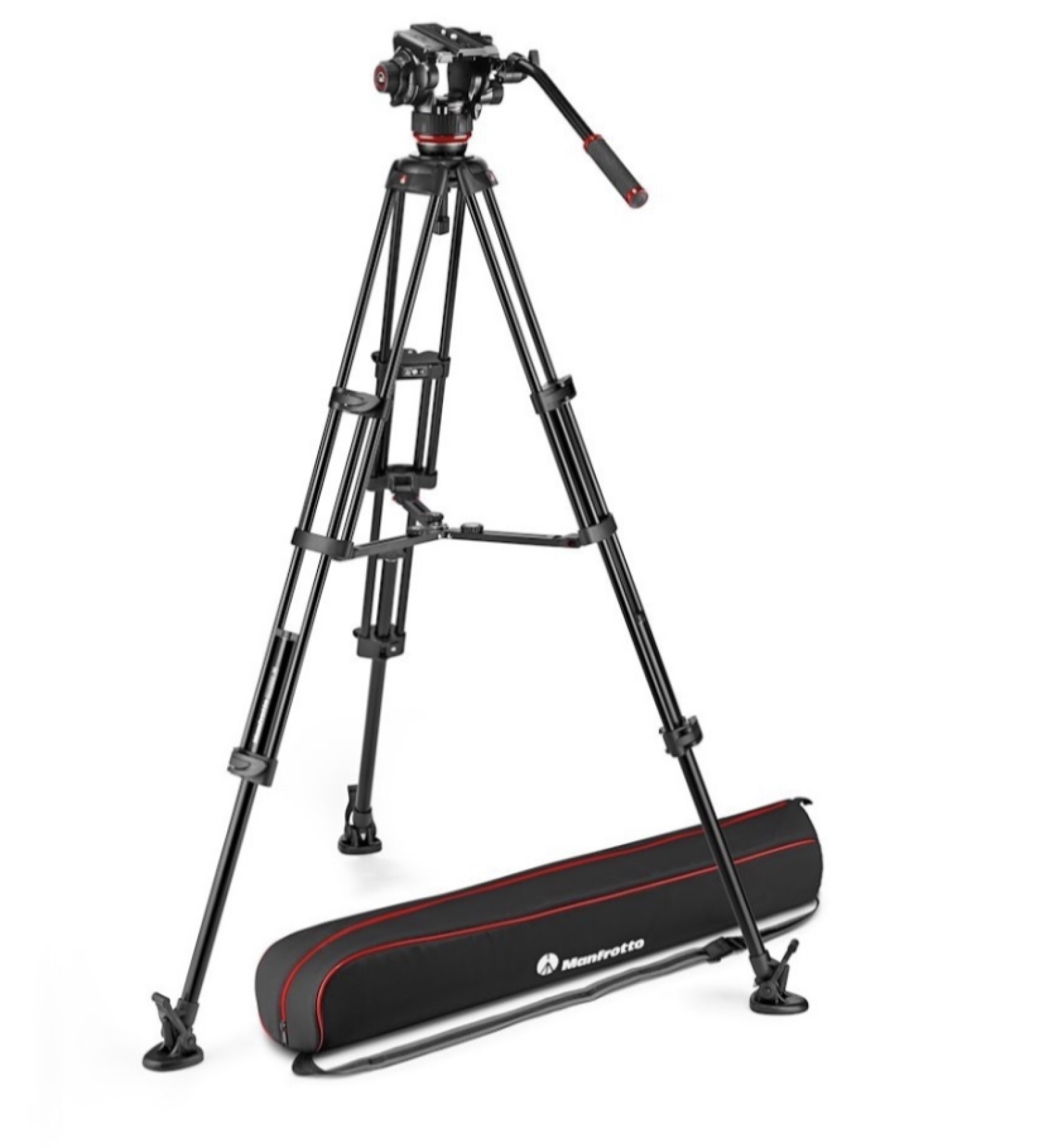 Manfrotto Trépied avec tête fluide Manfrotto - Photo 1 sur 2