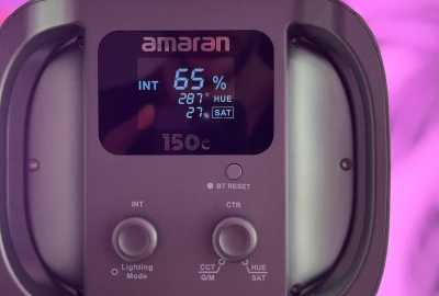Location Aputure amaran 150C