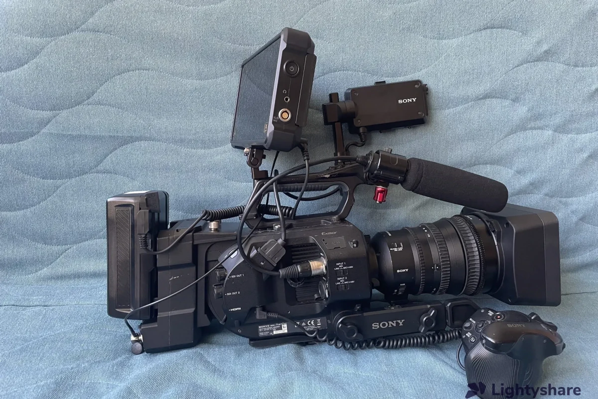 Location Pack Sony PXW-FS7M2 + Sony XDCA-FS7 + Atmos Shogun Inferno - Lightyshare