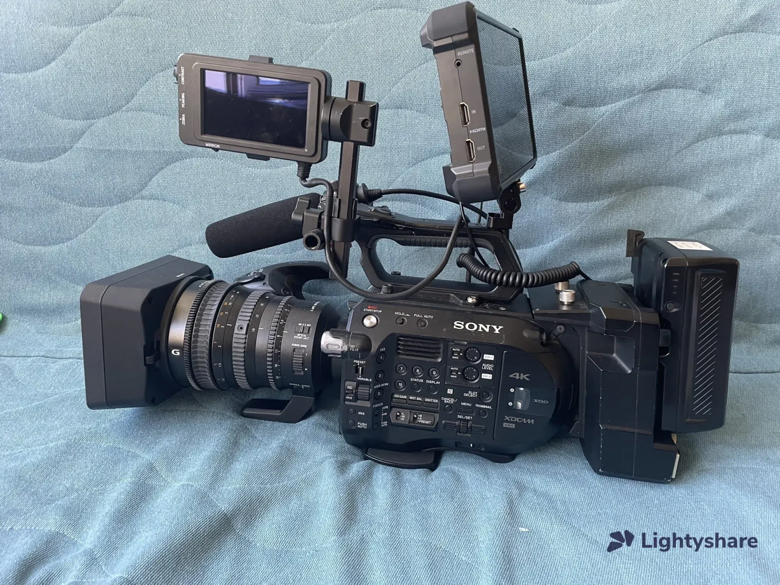 Pack Sony PXW-FS7M2 + Sony XDCA-FS7 + Atmos Shogun Inferno - Photo 2 sur 2