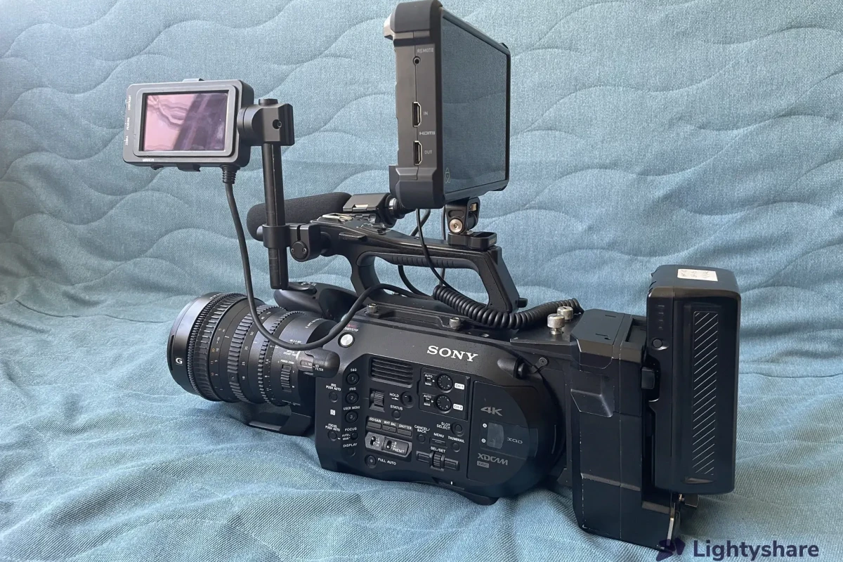 Location Pack Sony PXW-FS7 + Sony XDCA-FS7 + Atmos Shogun Inferno - Lightyshare