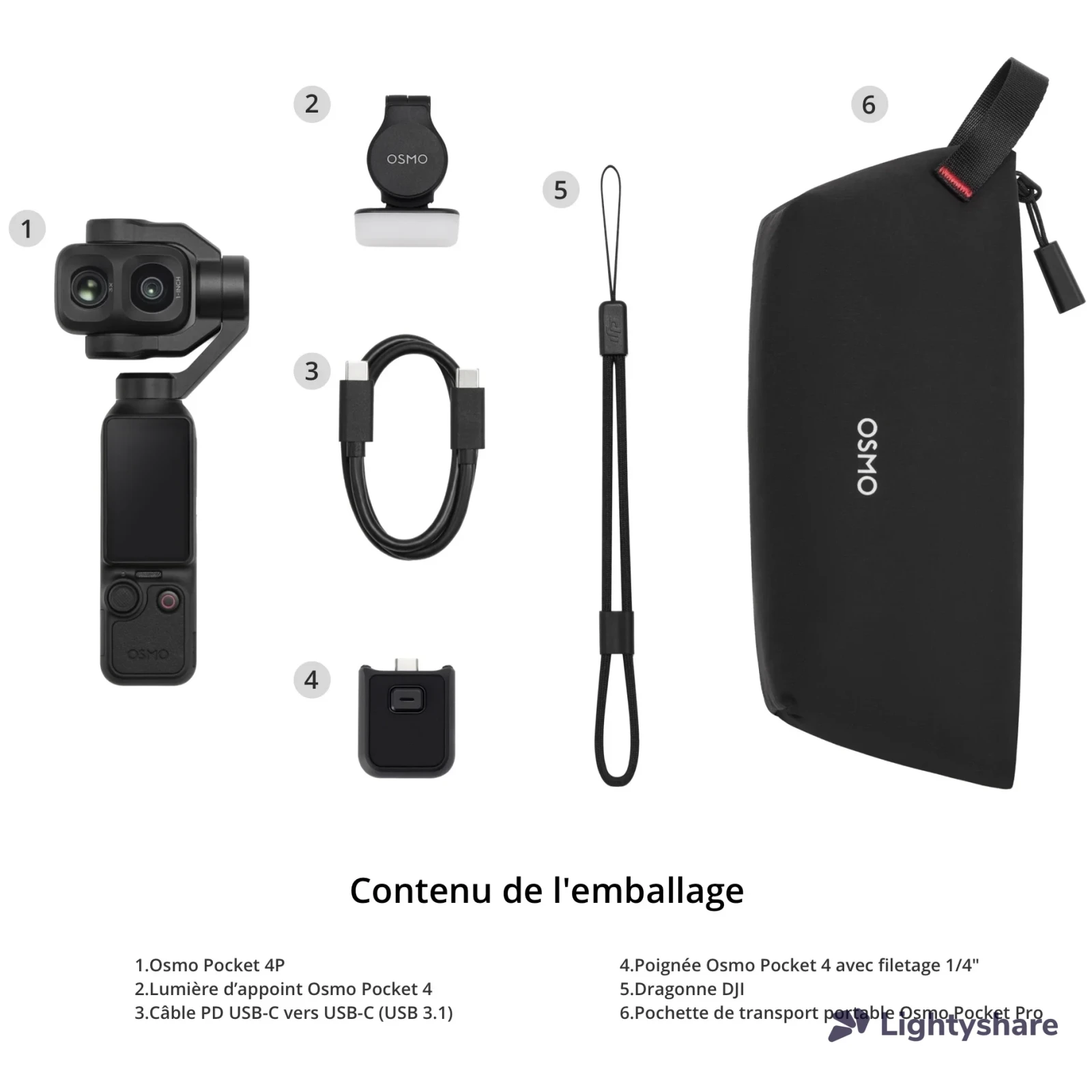 DJI Osmo Pocket 4P - Photo 3 sur 3