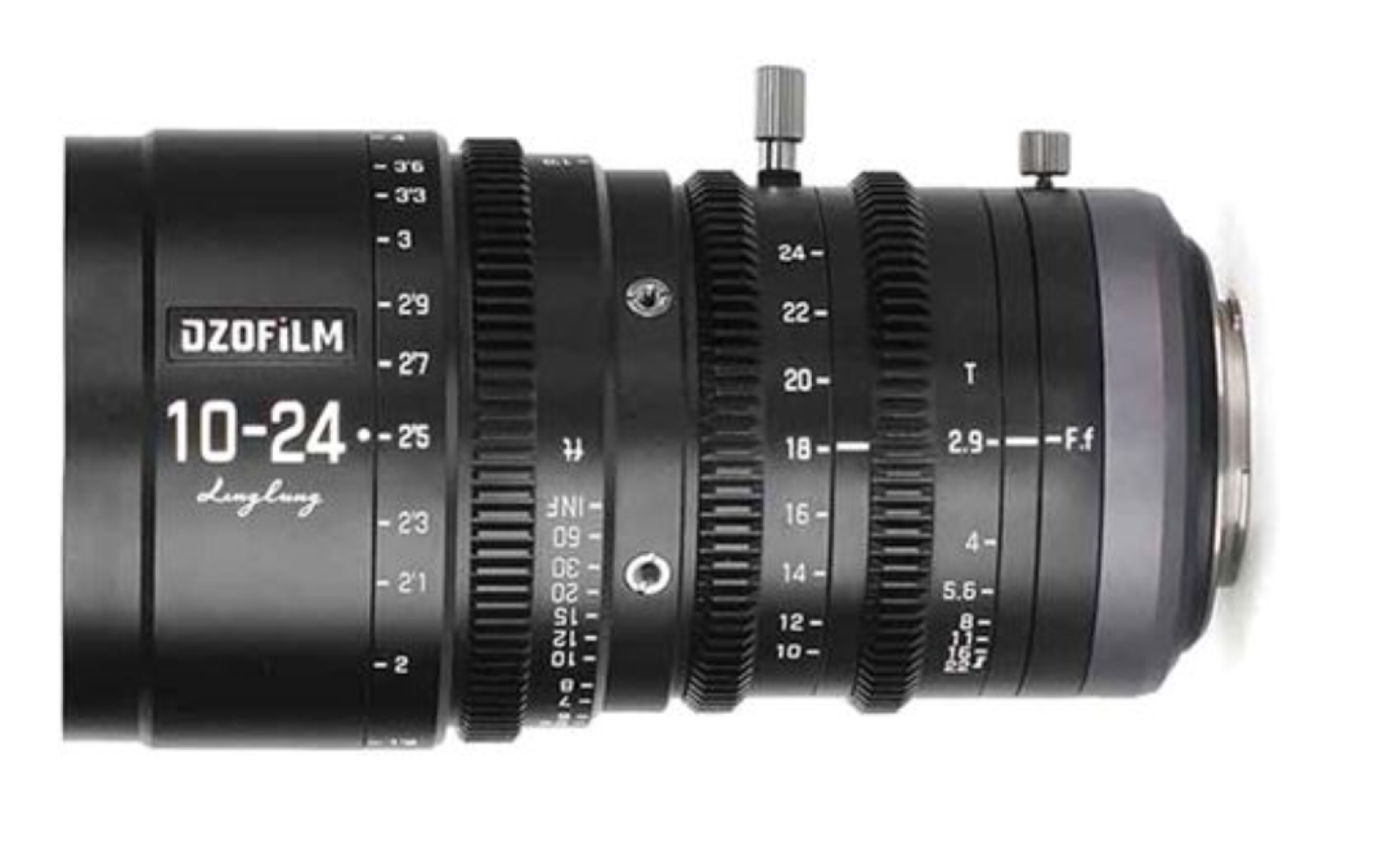 OBJECTIF ZOOM CINÉMA DZOFILM LINGLUNG 10-24 MM T2.9 MFT - Photo 1 sur 1