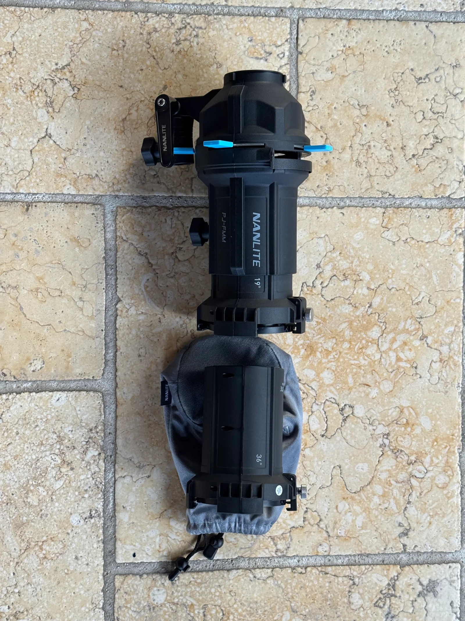 Nanlite Forza Projection Attachement FM 19° & 36° Full kit - Photo 2 sur 3